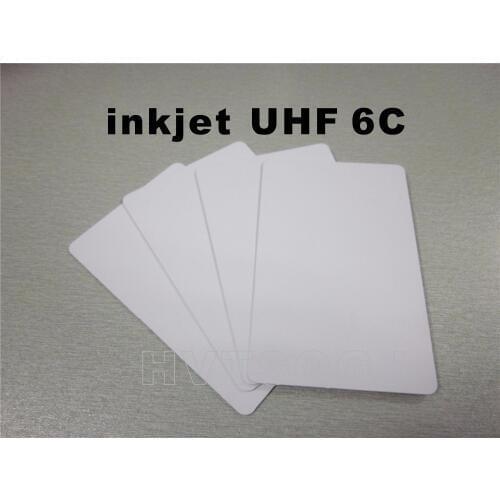 100pcs High quality inkjet printable UHF H3 Gen2 PVC Rfid Smart inkjet Card