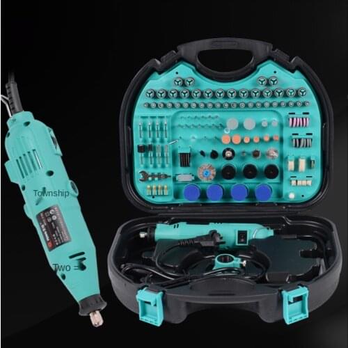 252pcs speed adjustable electric grinder tool set engraving machine wood carving root carving jade carving tool polishing machin