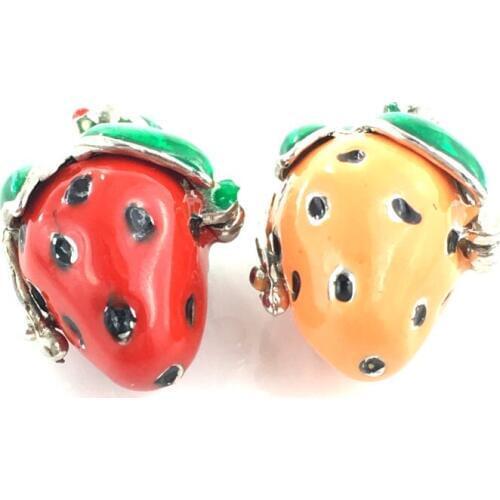 5Pcs/Lot Alloy flowers Heart can open urns pendants pet ashes DS122004