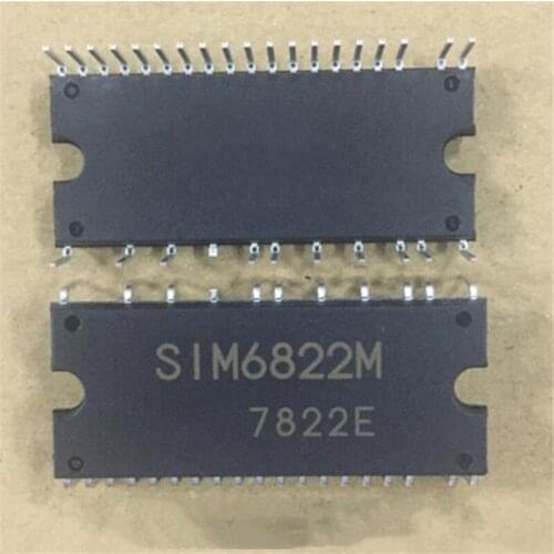 Free shipping: 5PCS-10PCS SIM6822M SIM6822 6822M DIP-40 400V/5A high voltage 3-phase motor driver