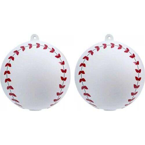 Display Baseball Suit Handmade Baseballs Safe Powder Gender Reveal Baseball Set Softball Ball Training Exercise For Kids Adults