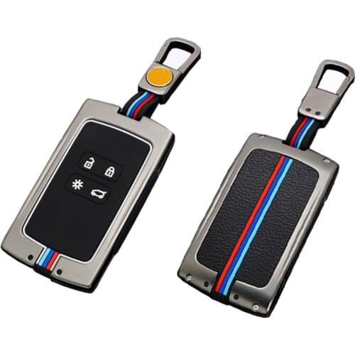 ZOBIG Zinc alloy Car Remote Fob Key Case Shell Cover Compatible For Renault Espace alisman Megane Grand Scenic Grand Scenic