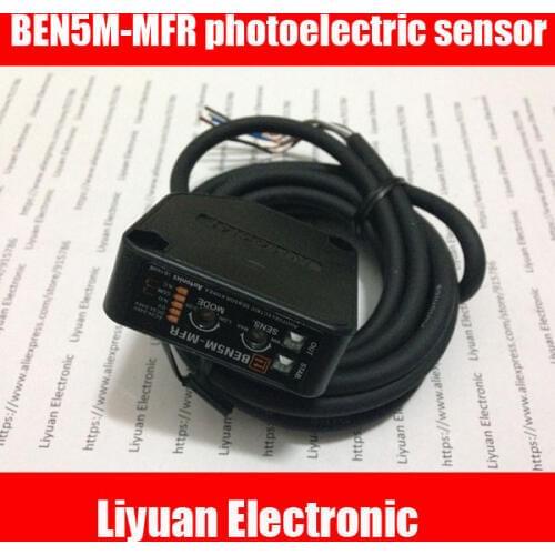 BEN5M-MFR photoelectric sensor / infrared sensor switch / 24-240V specular reflection sensor