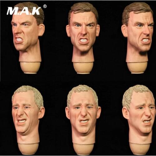 FP-A-001/ FP-S-001 1:6 Scale Male Head Carved Chinese with Expression Model Toys for 12'' Man Action Figure Body
