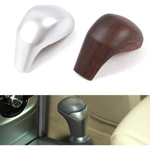 Chrome Gear Lever Shift Knob Head Trim Cover For Toyota Land Cruiser 150 Prado LC150 FJ150 2010- 2014 2018 2019 Decoration