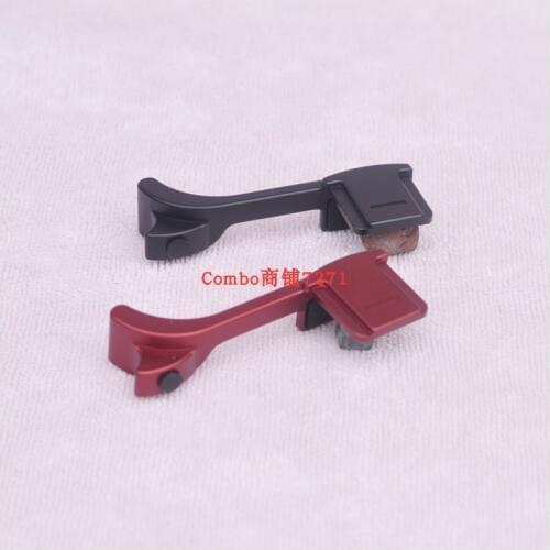 Metel Thumb Up hot shoe hand Grip Hotshoe bracket for leica Q Q2 QP Q-P typ1163 Camera black red