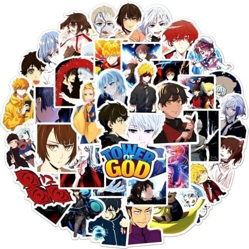 10/50Pcs/Lot TOWER OF GOD Stickers For Decal Snowboard Laptop Luggage Car Fridge Car- Styling Sticker