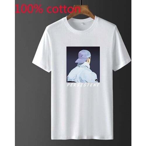 New Arrival Summer Fashion Youth Multi Color Printed 100% Cotton Men Creative O-neck Knitted Casual Men T Shirt Plus Size S-4XL