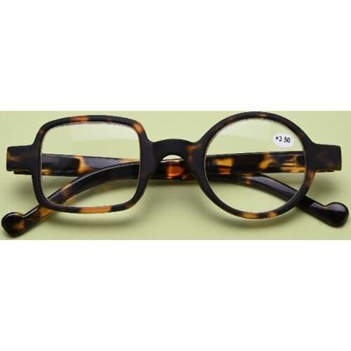 Men Women Anti Blue Light Reading Glasses Ultralight Comfortable Presbyopic Eyeglasses Square Round PC Frame 1.0 To 3.5 R249