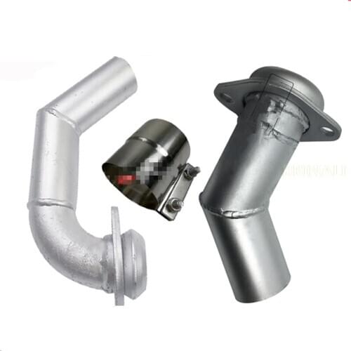 For CATERPILLAR CAT 307C 307D Excavator Muffler connector pipe Exhaust branch pipe Hoop Excavator accessories