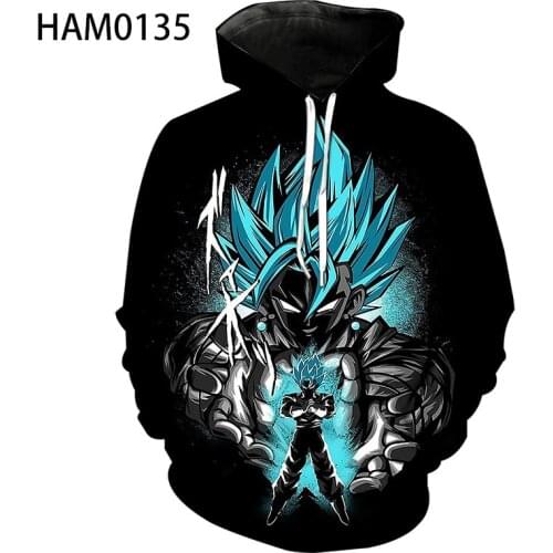 2021 dragon bead Hoodie spring summer Sweatshirt boys and girls 3D animation cool print casual fashion cartoon characters