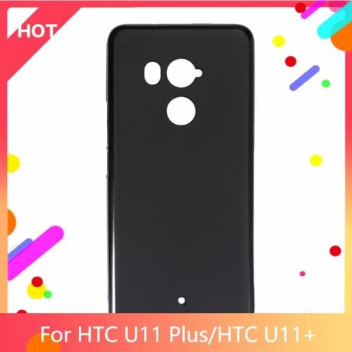 U11 Plus Case Matte Soft Silicone TPU Back Cover For HTC U11+ Phone Case Slim shockproof