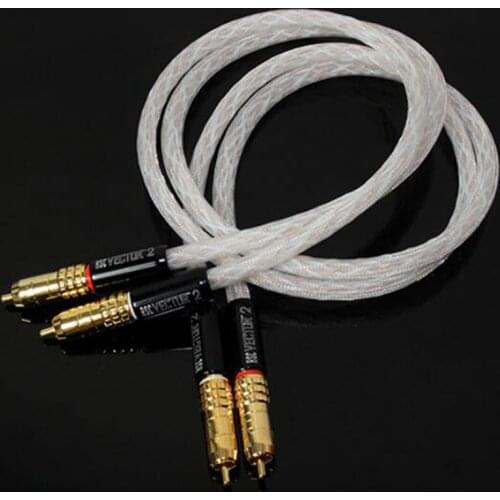 TARA labs RSC VECTOR 2 fever audio amplifier amplifier DVD signal cable CD audio cable double lotus gold-plated male head TARA l