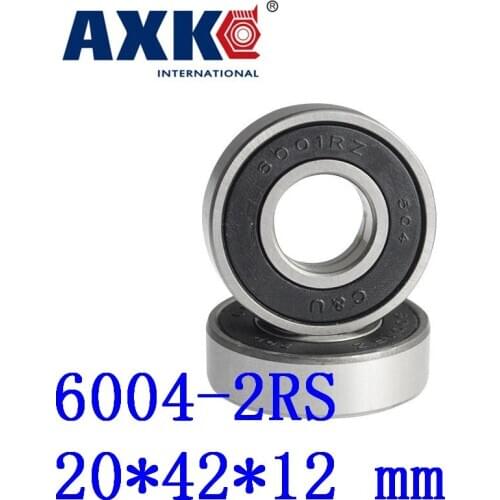 High Quality Deep Groove Ball Bearing 10pcs/lot Free Shipping Quality 6004 2rs 6004rs 6004-2rs 6004rz 180104 20*42*12 Mm