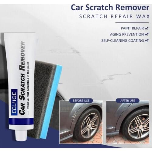 High-quality Car Scratch Repair Polishing Wax & Sponge Durable Effective Remover Auto Cleaning Accessories Protect Car Paint New