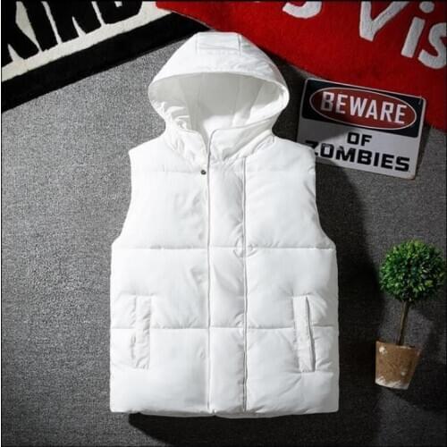 2020 New Mens Vest spring and autumn cotton vest thickened warm vest mens coat spring handsome shoulder fashion clthes
