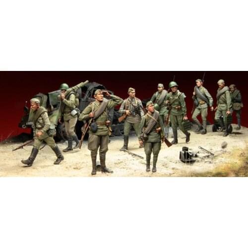 1/35 Resin Figure Model Kit Unassambled Unpainted 00S12