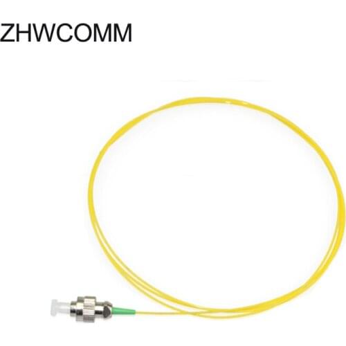 10PCS High quality 1.5m FC APC Singlemode Optical fiber pigtail Simplex SM 0.9MM fiber jumpers/fiber optic cable Free shipping