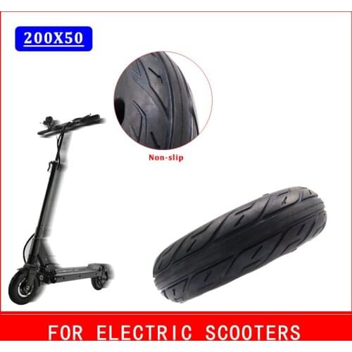 200x50 mm solid rubber tire 8 inch eco-friendly airless shock absorbing tyre wheel parts for electric foldable scooter