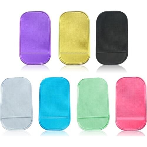 Multi-Color Car Gadget Styling Sticky Gel Pad Phone Holder Magic Dashboard Silicone Anti Non Slip Mat Car Accessories