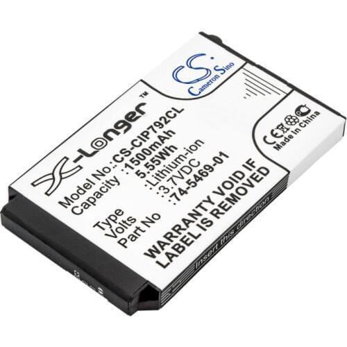 Cameron Sino 1500mAh battery for CISCO 7026G 74-5468-01 7925 7925G 7925G-EX 7926 7926G CP-7925G-A-K9 U8ZBAE12