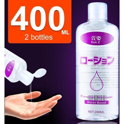 Anal Lubricant for Sex Toys for Adults Anal Lubricant Sex Oil Anal Gel for Women Water-based Vaginal Sexo Lube 200/400 ML