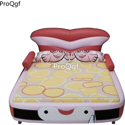 Prodgf 1 Set 120*190cm double color series Children Bed No Mattress