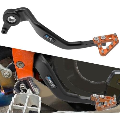 For KTM 1290 SUPER ADVENTURE R/S/T 2015 2016 2017 2018 2019 2020 CNC Motorcycle Accessories Rear Foot Brake Pedal Lever Plate