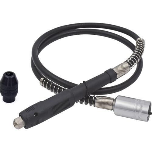 GOXAWEE Flexible Flex Shaft For Dremel Rotary Grinder Tool Rotary Tool Accessories Flex Shaft with 0.3-3.2mm Universal Chuck
