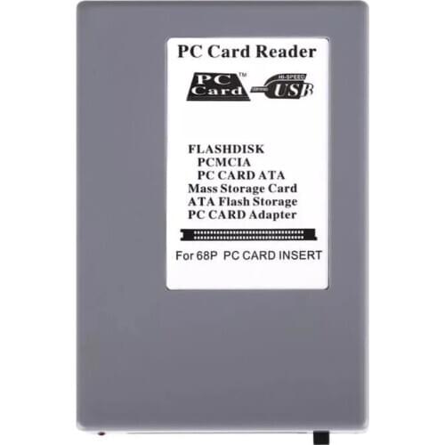 PCMCIA memory card into USB 2.0 adapter USB2.0 PCMCIA Card Reader for computer