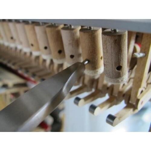 Piano down-tuning fine-tuning wrench