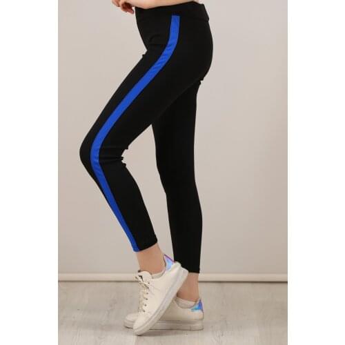 So Stripe Leggings Siyahsaks - 0239.432