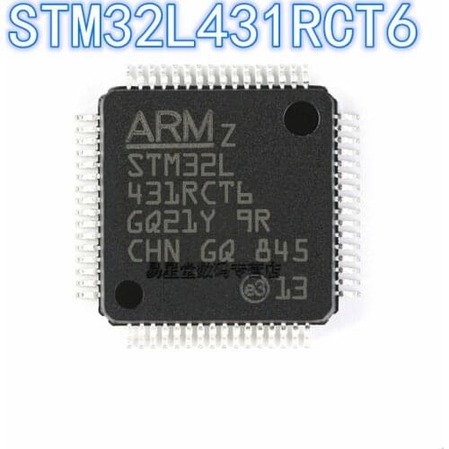 1PCS-5PCS 100% new original authentic STM32L431RCT6 QFP-64 32L431RCT6 QFP64 32-bit microcontroller chip
