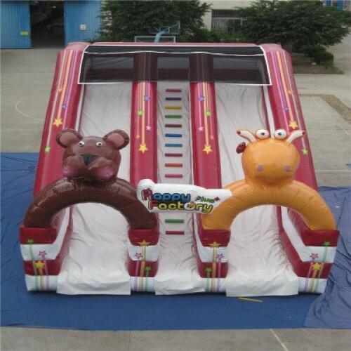 Inflatable slide playground