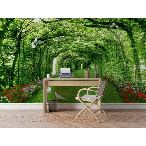 Customizable Art Large Garden Mural Background Wall Painting Modern Study Room Living Room Bedroom Decorative Oil Painting