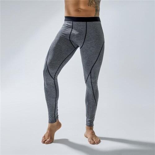 New Arrvial Compression Pants Mens Leggings Tights Men Gym Fitness Sports Legging Man Running Pants Soccer Training Sportswear