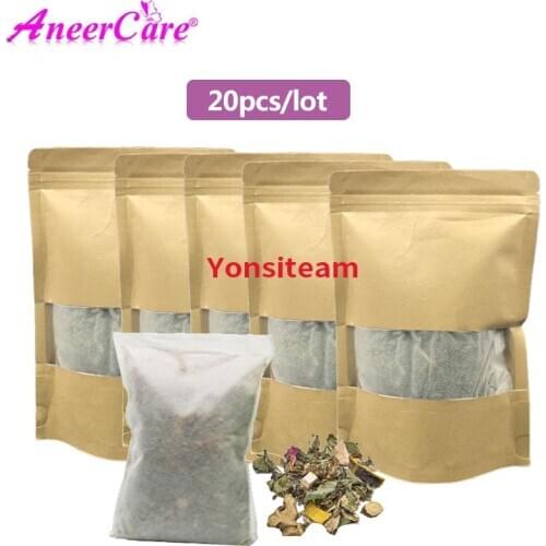 20 Packs Women Vaginal Health Herbal For Chinese Herbal Detox Steam Yoni Steam Feminine Hygiene Vaginal Steam Yoni SPA