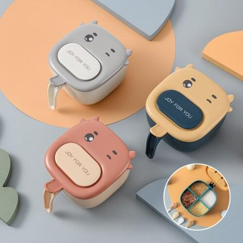 Nordic Spice Jar Salt And Pepper Seasoning Rack Organizer Kitchen Condiment Storage Container 4in1 Spice Storage Boxes