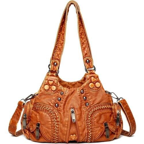 Shoulder bag 2021 new fashion all-match handbag retro simple messenger bag