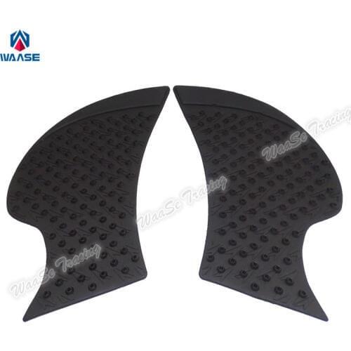 Waase Motorcycle Tank Pad Protector Sticker Decal Gas Knee Grip Tank Traction Pad Side For Kawasaki ZX-14R ZX14R 2012-2016