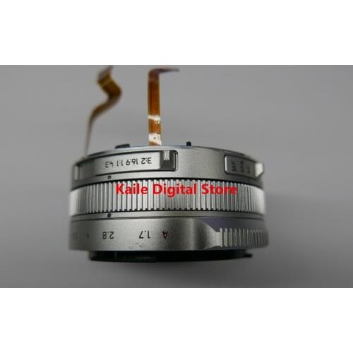 For Panasonic Lumix DMC-LX100 LX100 front cover lens zoom ring repair parts silver