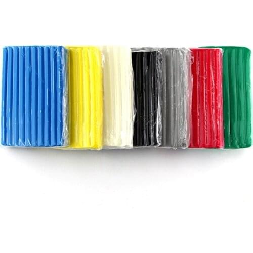 1Pcs Clay 300g Children Baking Polymer DIY Art Manual Handmade Soft Colored Clay Plasticine Kids Educational Toys 12*9*1.6cm