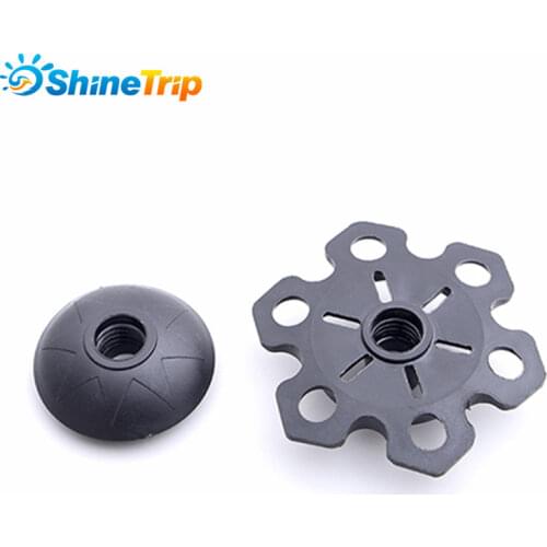 10pcs Alpenstock Hiking Poles Accessories Rubber 87mm Snow Support Hiking Poles Mud Tray Climbing Trekking Poles Accessory