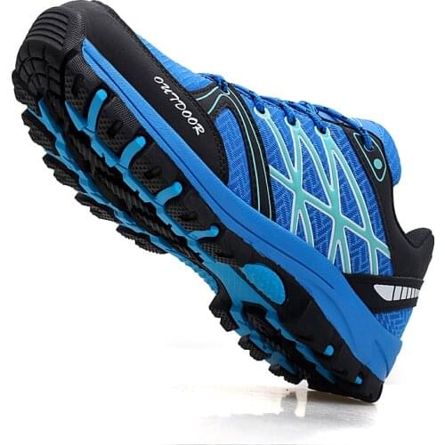 2021 New Summer Mens Hiking Shoes Mesh Outdoor Mens Sports Shoes Hiking Shoes Mens Outdoor Breathable Hiking Shoes