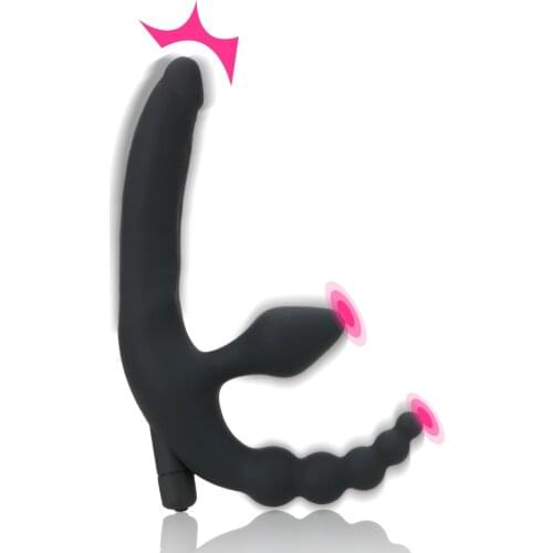 Anal Plug Vibrator Sex Toys for Men Women Anal Beads 10 Speeds Strapon Dildo Vibrator Anus Stimulation Prostate Massager