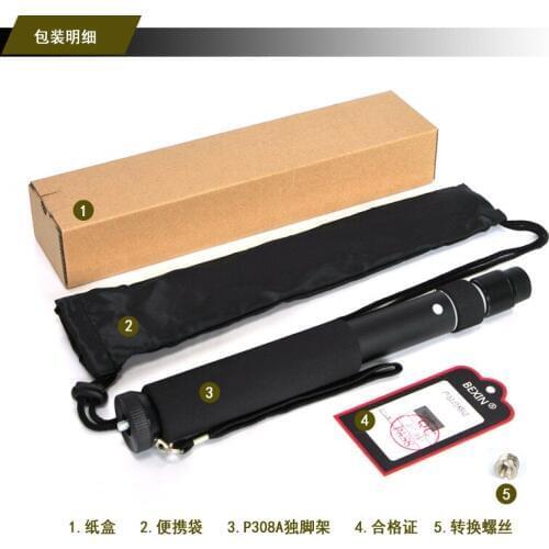 Free ship Aluminum Professional Travel Extendable Telescopic Portable Lightweight Handheld unipod Monopod for Digital SLR camera