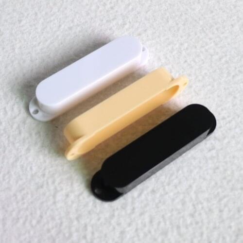 Free shipping Electric Guitar Parts 10pcs/Pack Closed Single Coil Pickup Cover Blank Guitar Pickup Covers