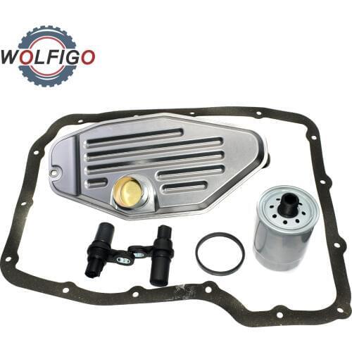 WOLFIGO 45RFE 545RFE 68RFE 4x4 Automatic Transmission Filter Pan Gasket MOPAR Speed Sensor For Dodge Ram Jeep 1999-UP 5013470AE