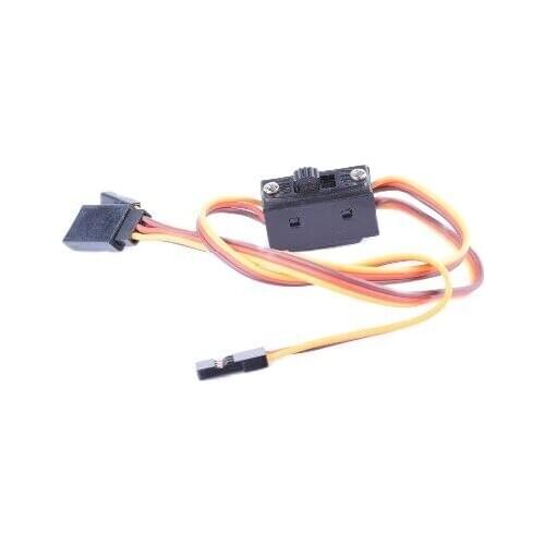 FUTABA/JR Small RC Switch Harness with On/Off Switch and Charging Lead