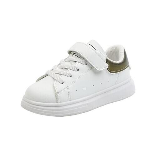 2021 spring new children shoes for boys and girls sneakers casual board shoes for kids breathable student sports white shoes
